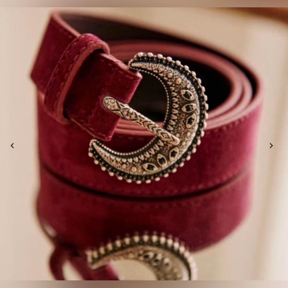 Sezane Fine Louve Belt 75